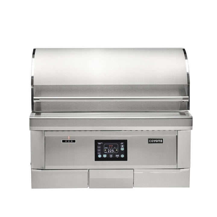 Coyote 36 Inch Built-in Pellet Grill - C2P36
