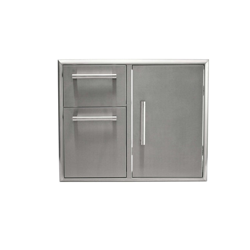 Coyote 31 Inch Double Door & Drawer Combo - C3-CD2DC31