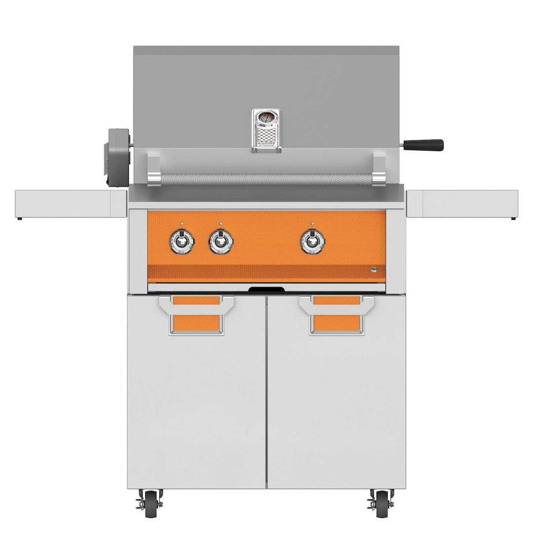 Hestan 30" Aspire Freestanding Grill with Rotisserie on Cart - E_BR30 Series
