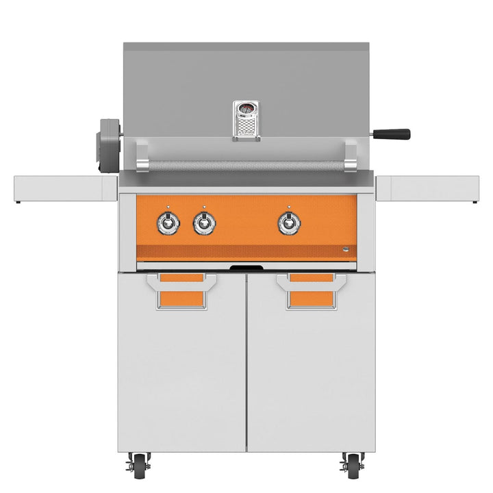 Hestan 30" Aspire Freestanding Grill with Rotisserie on Cart - E_BR30 Series