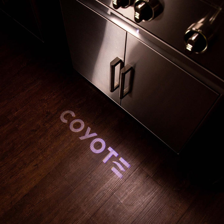 Coyote SL-Series 30-in 2-Burner Built-In Grill w/ Sear Burner, Rotisserie, & Safety Valve - C3SL30