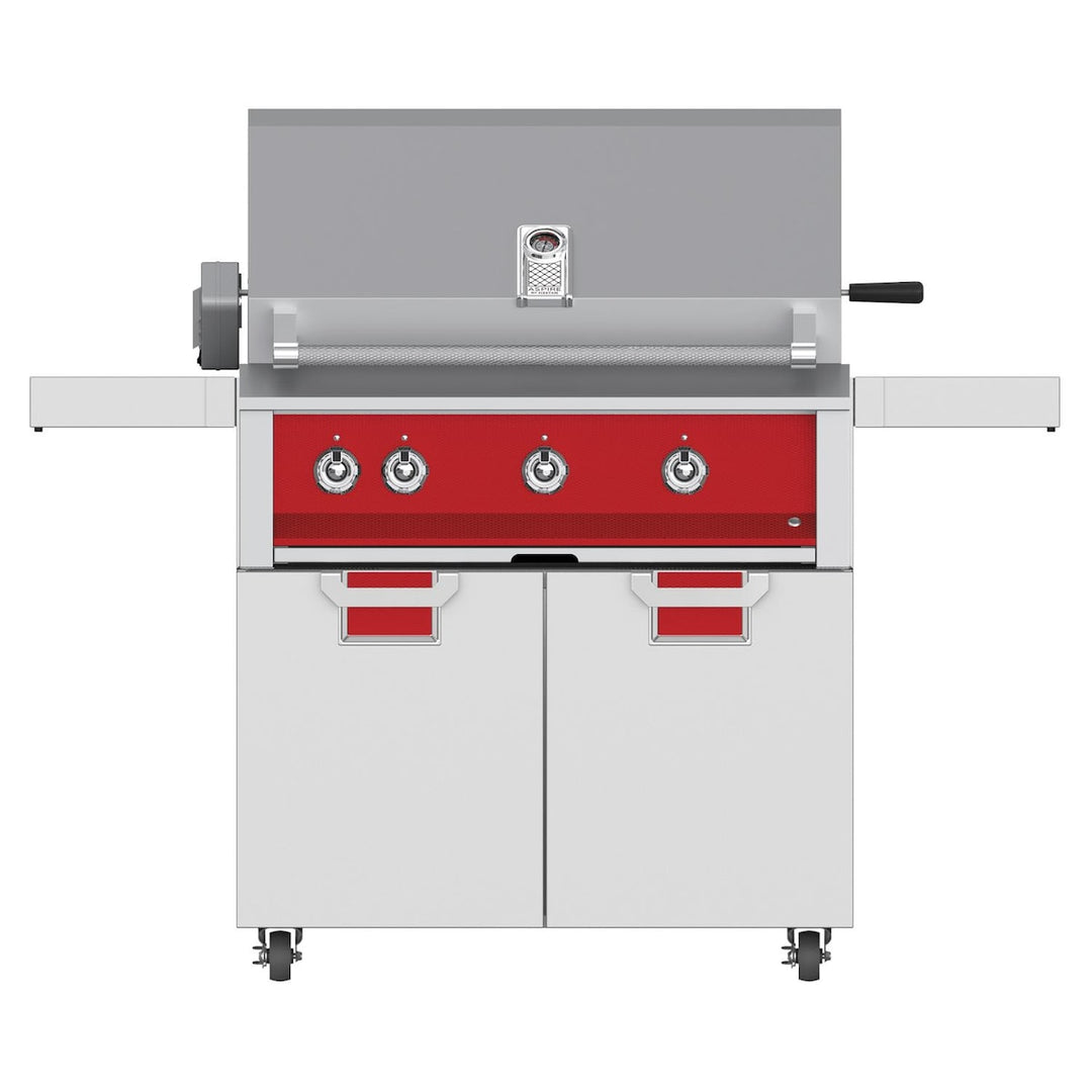 Hestan 36" Aspire Freestanding Grill with Rotisserie on Cart - E_BR36 Series