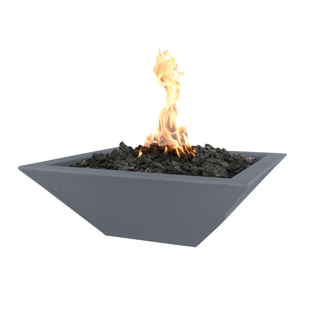 The Outdoor Plus Natural Gas Maya Fire Bowl – GFRC Concrete