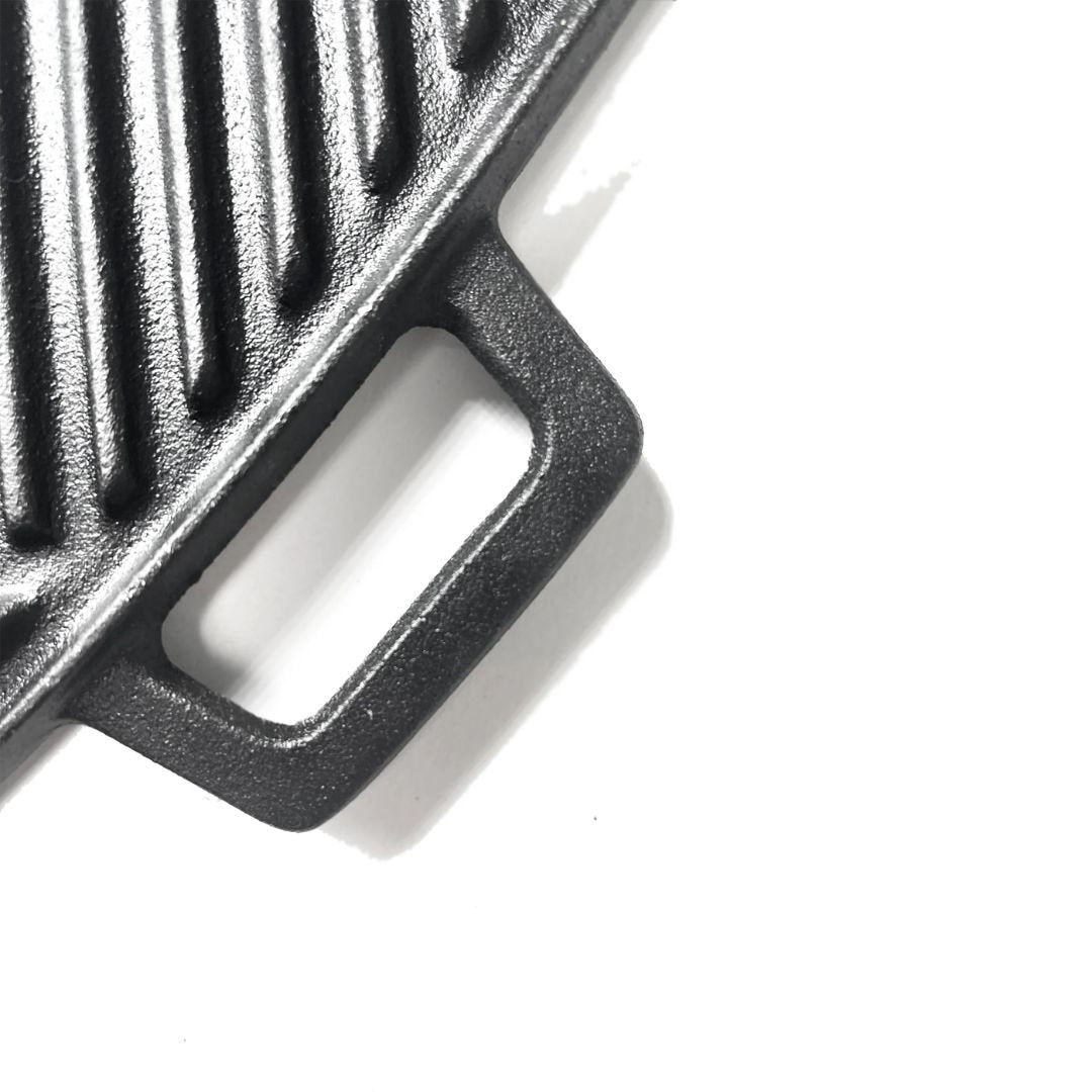 Bayou 18-in Reversible Cast Iron Griddle