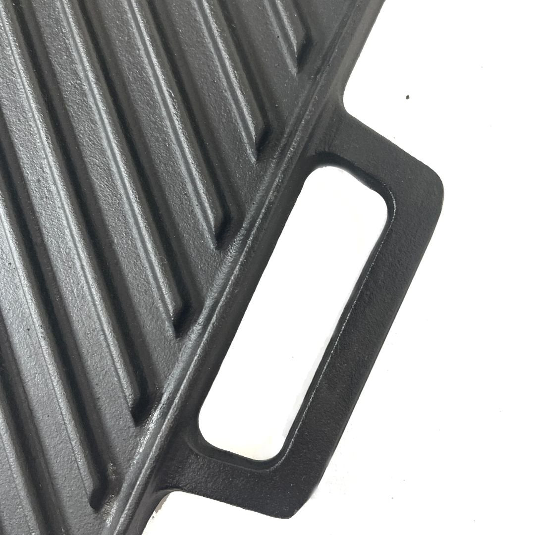 Bayou 28-in Cast Iron Reversible Rectangular Griddle