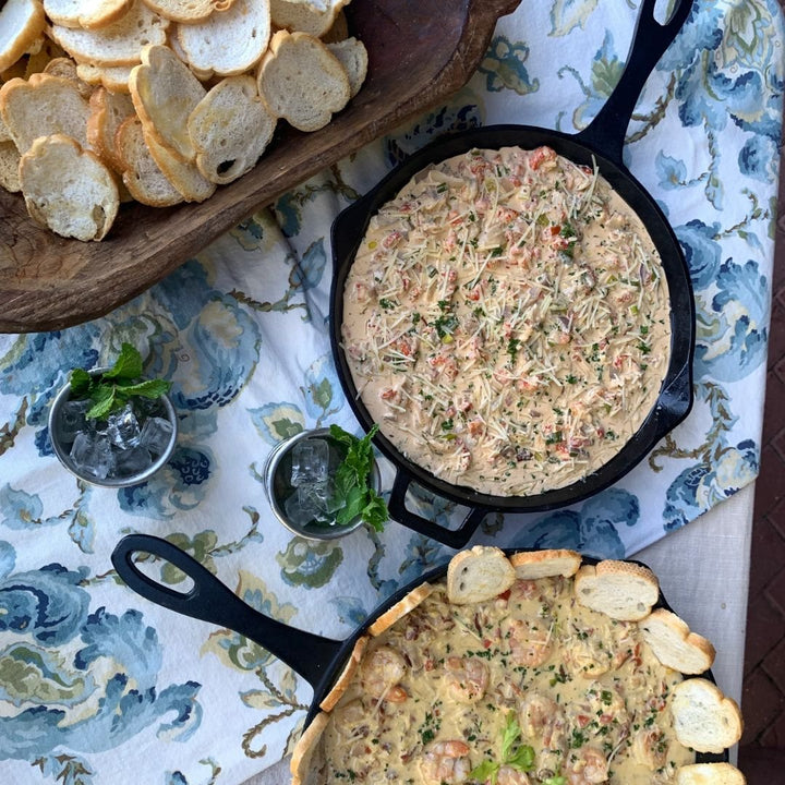 Bayou 10-in, 12-in, and 14-in Cast Iron Skillet Set