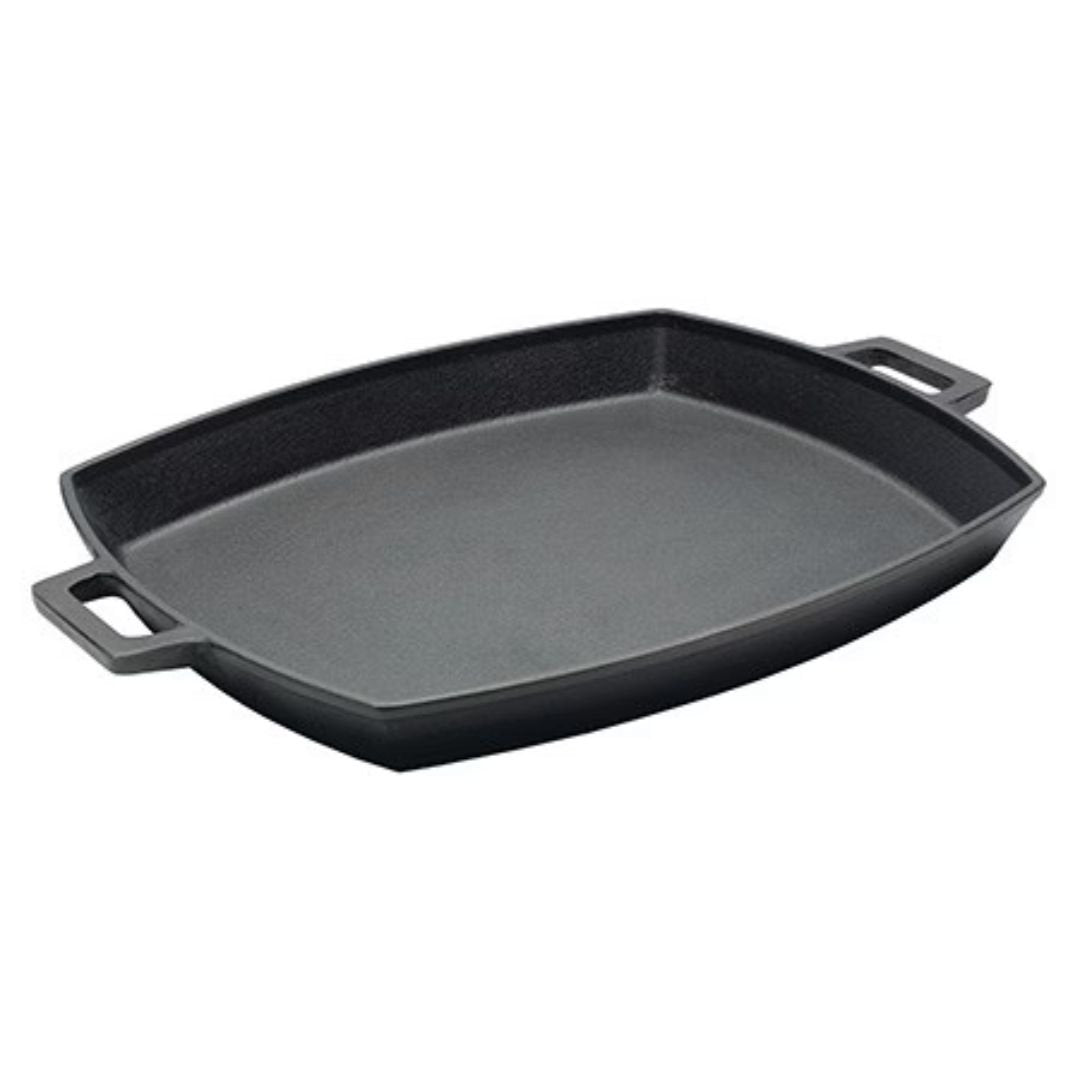 Bayou Cast Iron Shallow Pan and Press Set