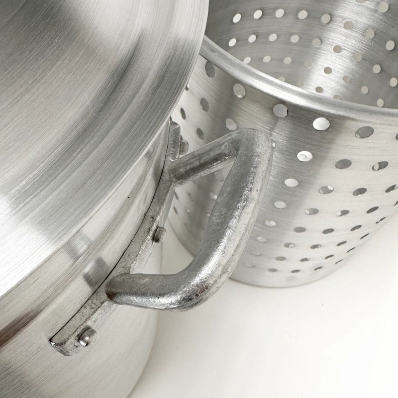 Bayou 60-qt Aluminum Stockpot with Basket ~ a handcrafted classic - 4060