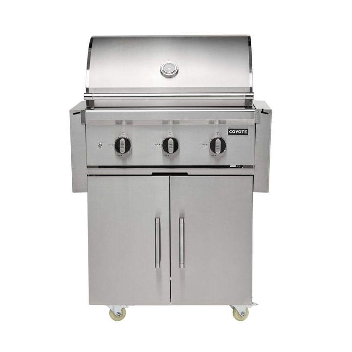Coyote C-Series 30-in 3-Burner Freestanding Gas Grill - C3C30-FS