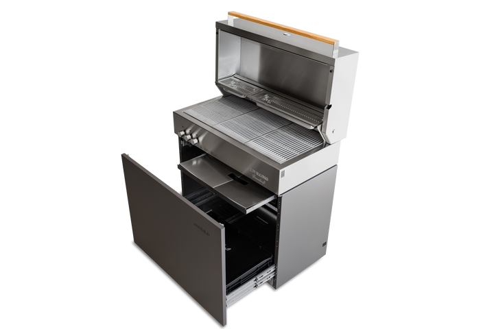 Flammkraft Model D Natural Gas Grill - Deep Umbra - 1030973