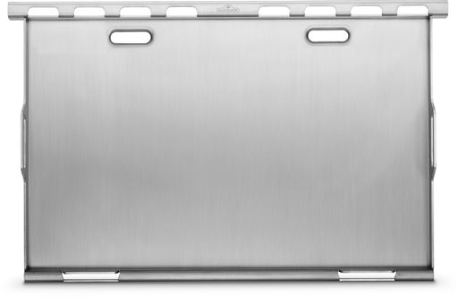 Metallic rectangular object with a reflective surface