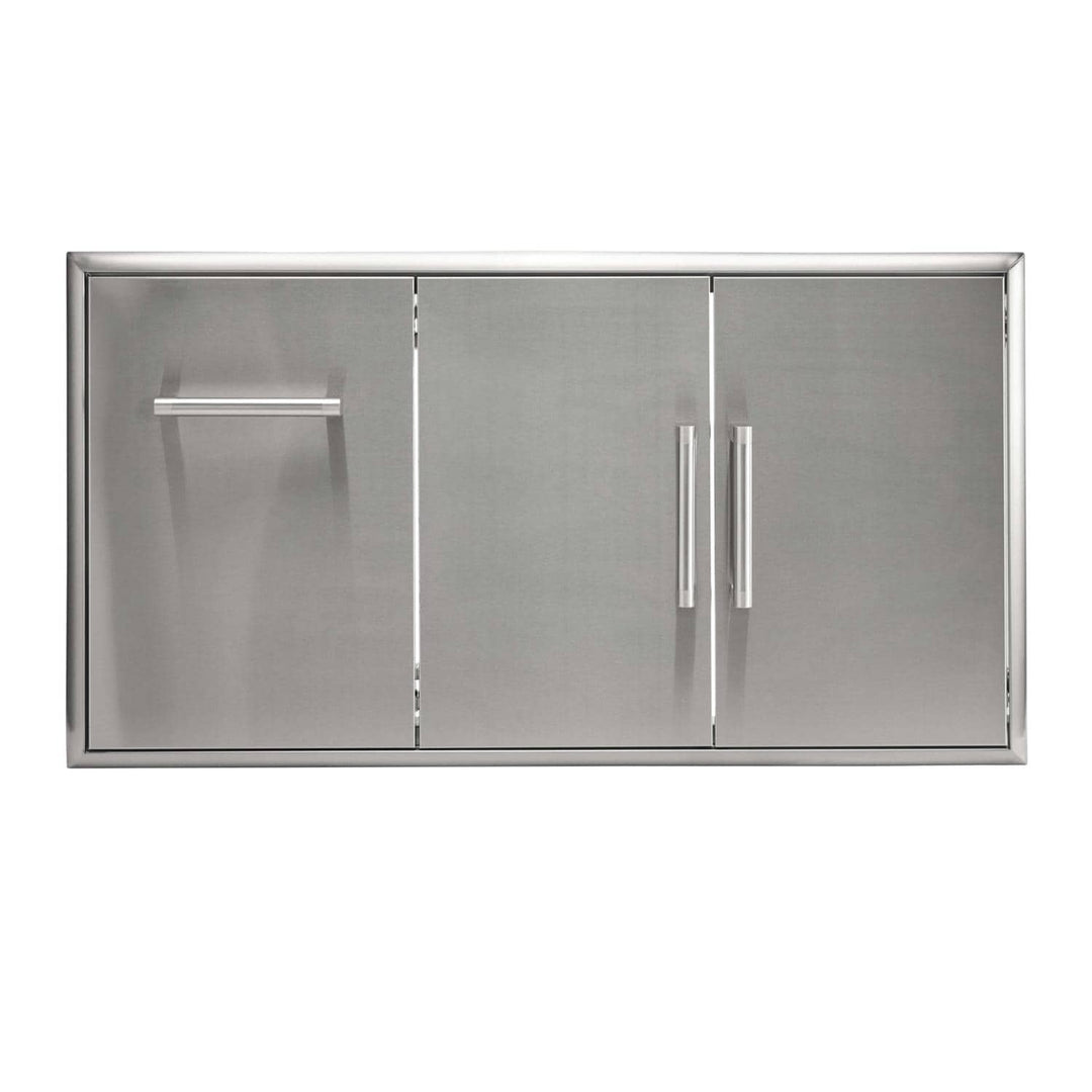 Coyote 45 Inch Double Access Drawer & Roll Out Trash Bin Combo - C3-CDPOD