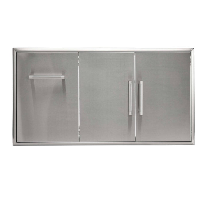 Coyote 45 Inch Double Access Drawer & Roll Out Trash Bin Combo - C3-CDPOD