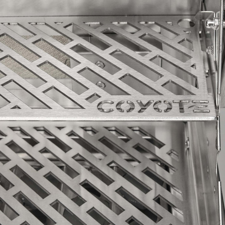 Coyote SL-Series 30-in 2-Burner Built-In Grill w/ Sear Burner, Rotisserie, & Safety Valve - C3SL30