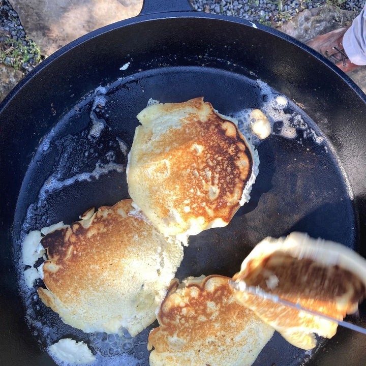 Bayou 3-qt & 5-qt Cast Iron Covered Skillet