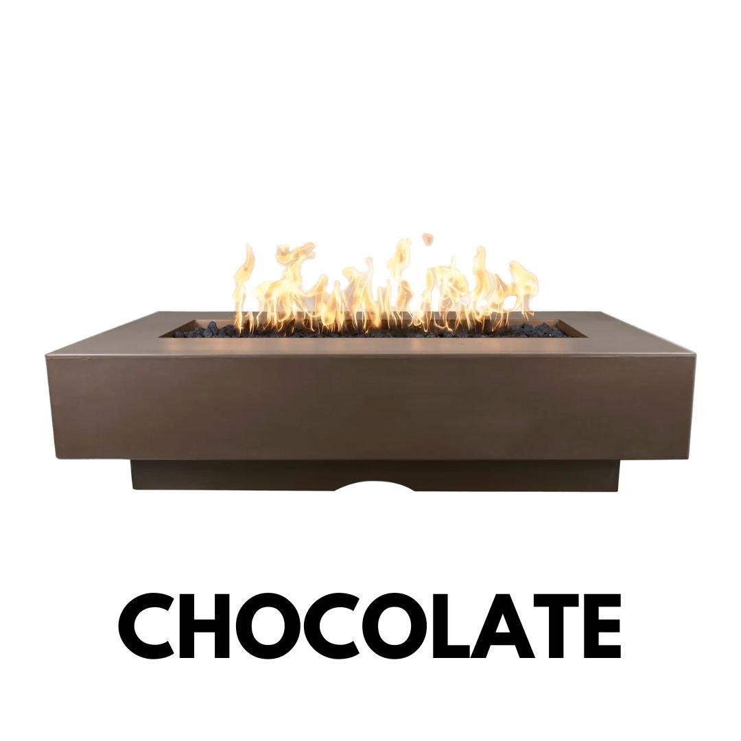 The Outdoor Plus Del Mar Fire Pit 96" in GFRC Concrete