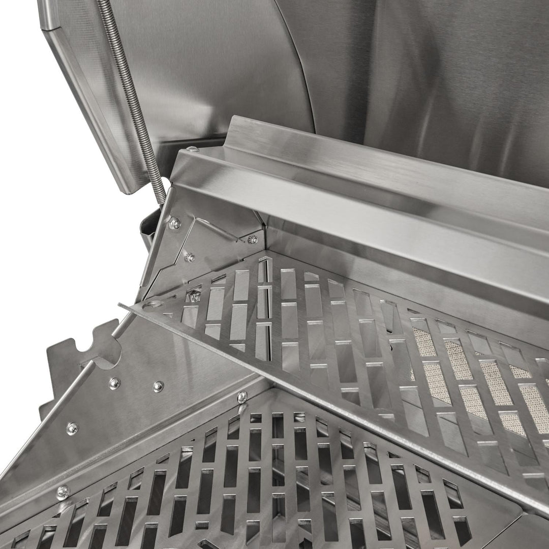 Coyote SL-Series 36-in 4-Burner Built-In Gas Grill w/ Sear Burner, Rotisserie, & Safety Valve - C3SL36