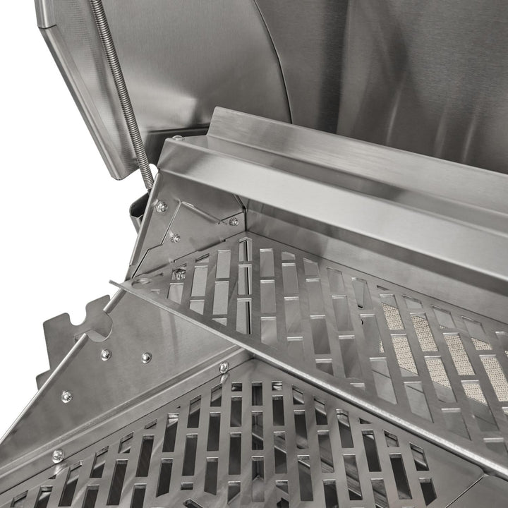 Coyote SL-Series 36-in 4-Burner Built-In Gas Grill w/ Sear Burner, Rotisserie, & Safety Valve - C3SL36