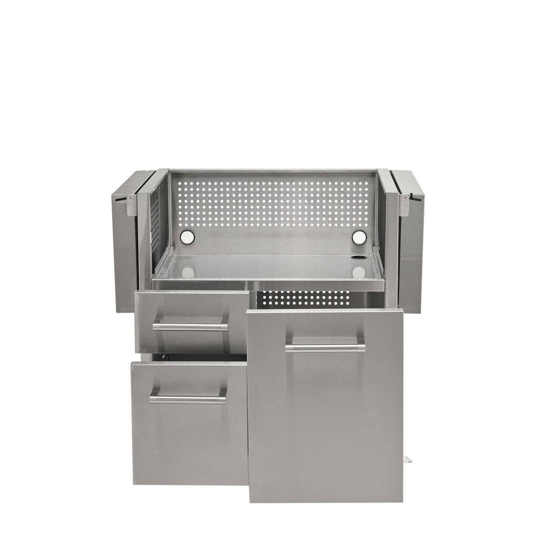 Coyote 30-in Flat Top Grill Cart - C3FTCART