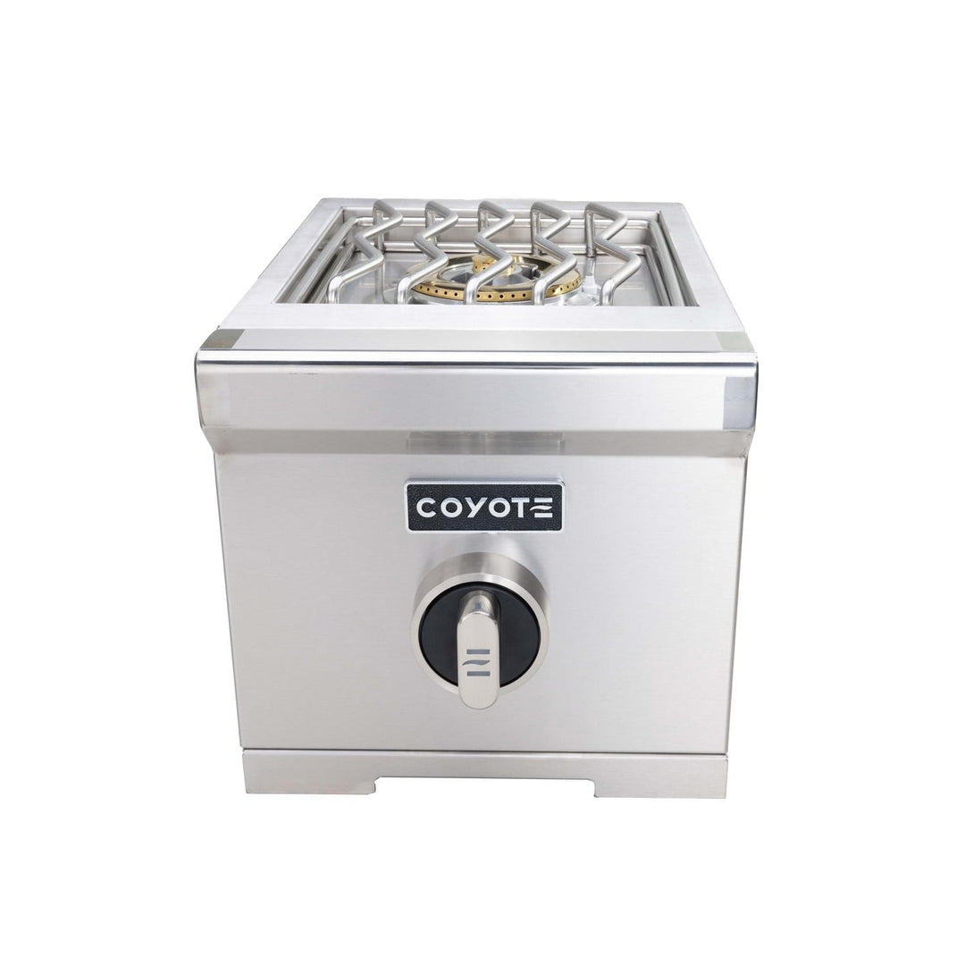 Coyote 12 Inch Built-In Gas Single Side Burner - C3SB
