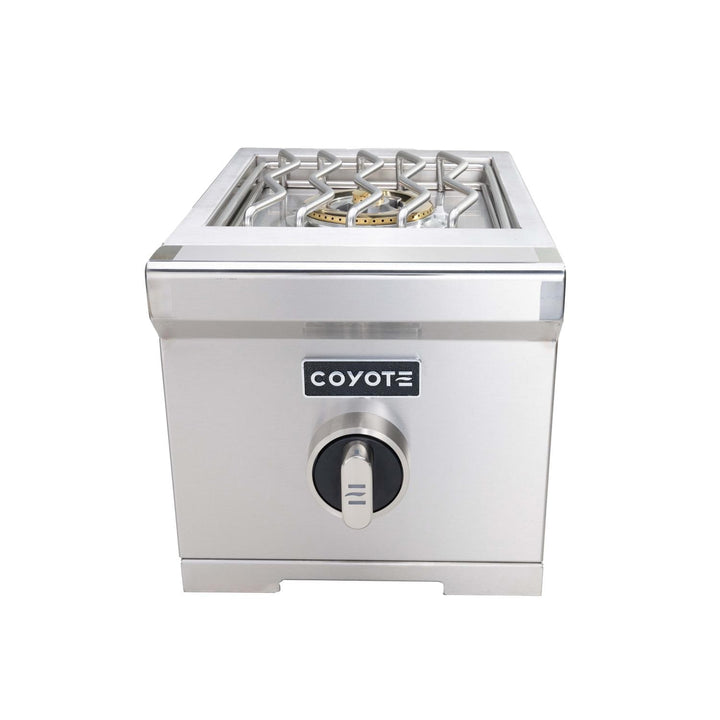 Coyote 12 Inch Built-In Gas Single Side Burner - C3SB