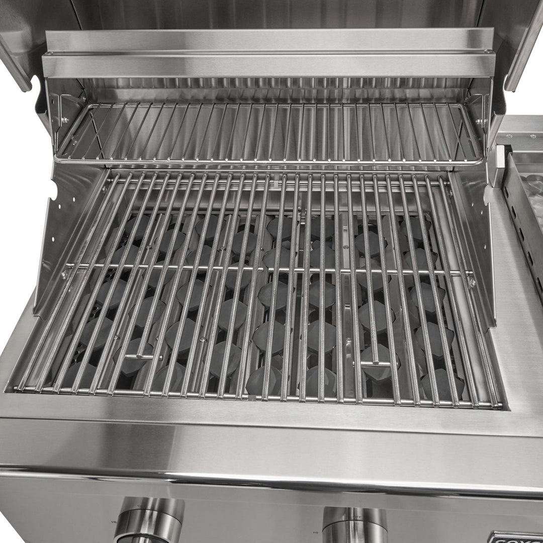 Coyote 50-in Built-In Gas Grill / Flat Top Combo - C3CO50