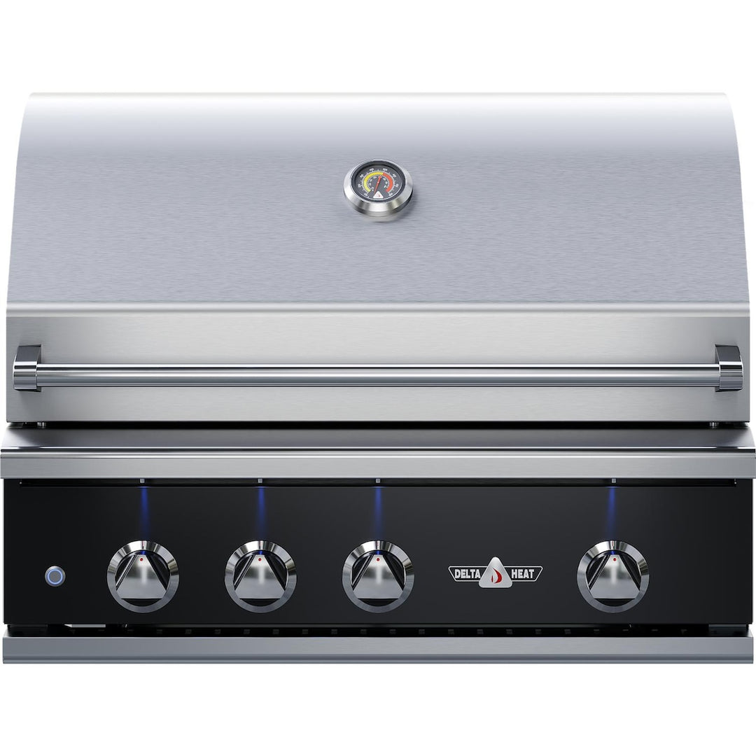 Delta Heat 32-Inch 3-Burner Built-In Gas Grill with Infrared Rotisserie Burner