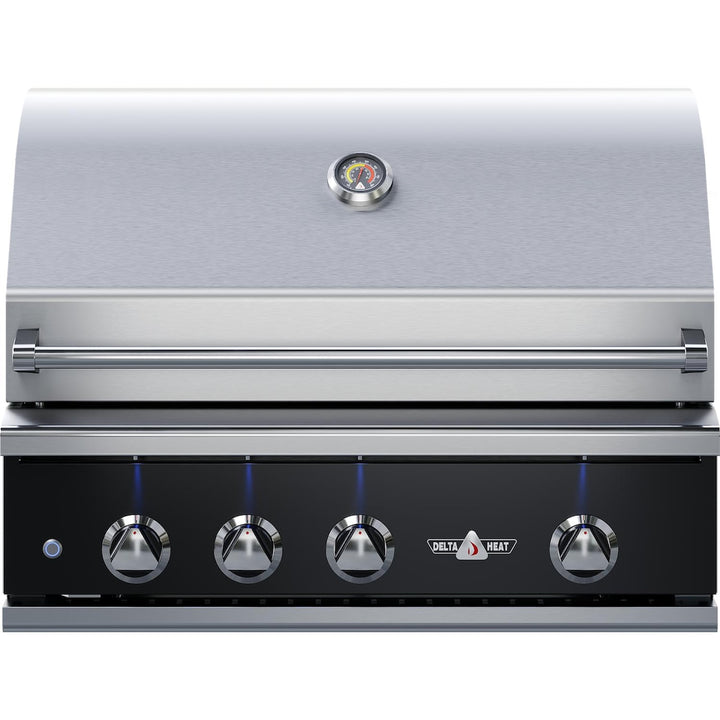 Delta Heat 32-Inch 3-Burner Built-In Gas Grill with Infrared Rotisserie Burner