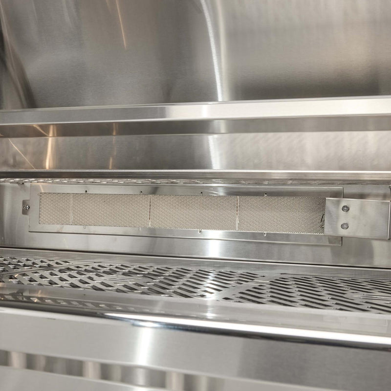 Coyote SL-Series 42-in 5-Burner Built-In Gas Grill w/ Sear Burner, Rotisserie, & Safety Valve - C3SL42