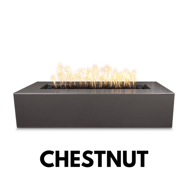 The Outdoor Plus Regal Fire Pit 48" in GFRC Concrete