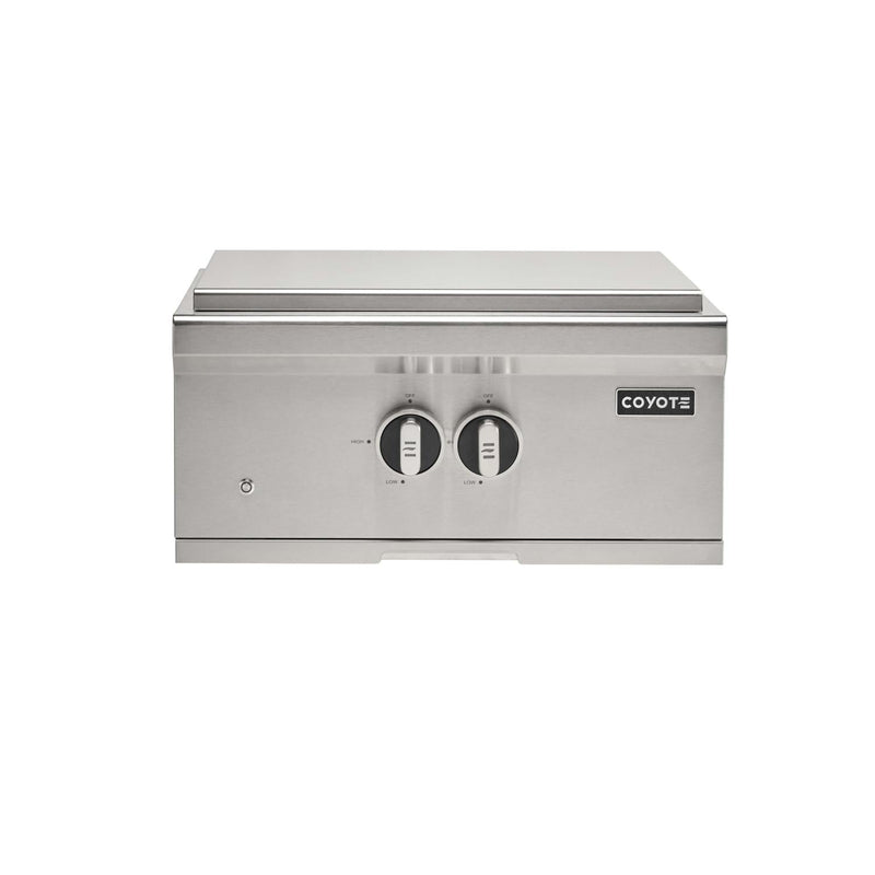 Coyote 24 Inch Built-In Gas Power Burner - C3PB
