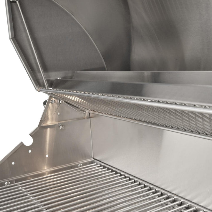 Coyote CL-Series 36-in 4-Burner Built-In Gas Grill w/ Lift-Assist Hood & Safety Valve - C3CL36