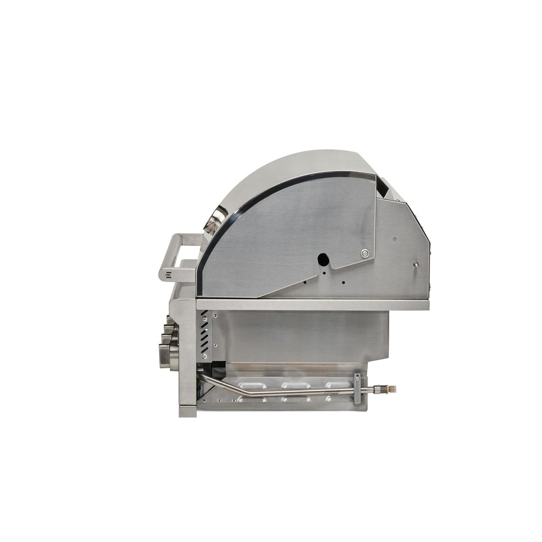 Coyote CL-Series 36-in 4-Burner Built-In Gas Grill w/ Lift-Assist Hood & Safety Valve - C3CL36