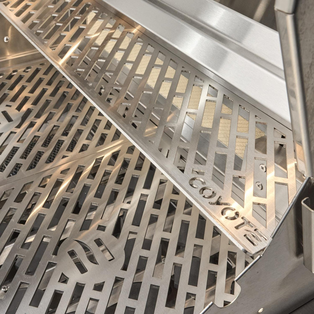 Coyote SL-Series 30-in 2-Burner Built-In Grill w/ Sear Burner, Rotisserie, & Safety Valve - C3SL30