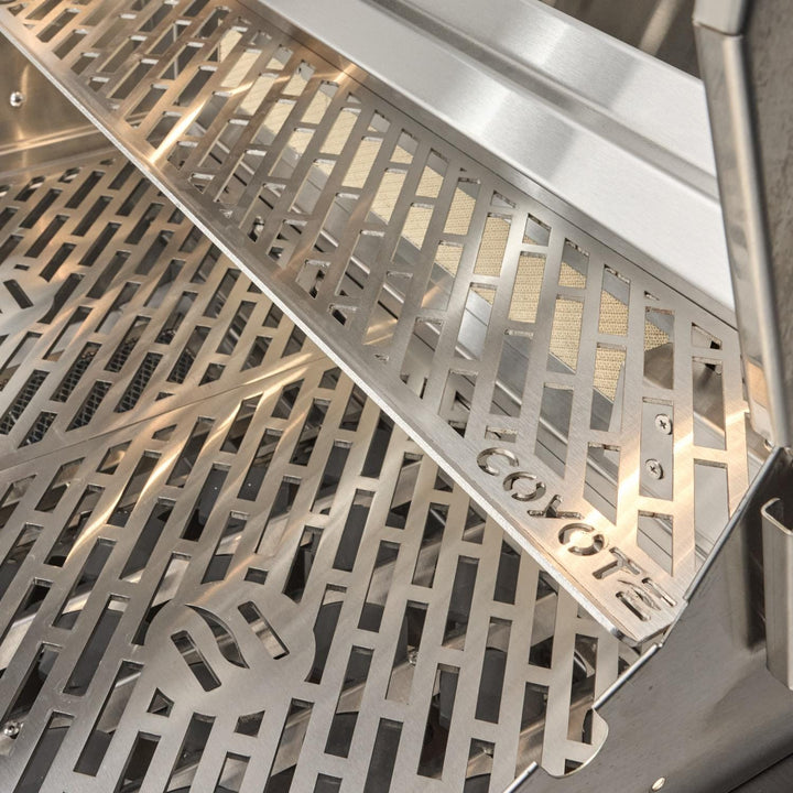 Coyote SL-Series 30-in 2-Burner Built-In Grill w/ Sear Burner, Rotisserie, & Safety Valve - C3SL30