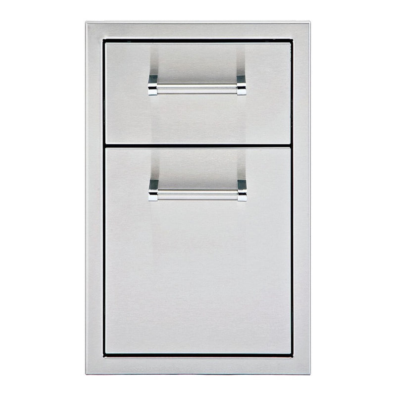 Delta Heat 13-Inch Stainless Steel Double Access Drawer - DHSD132-B