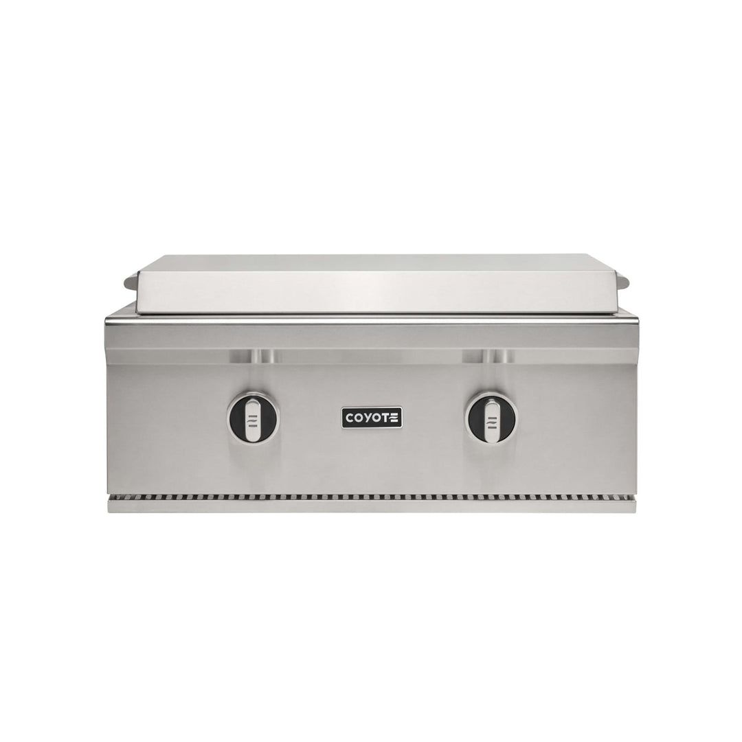 Coyote 30-in Built-In Gas Flat Top Grill - C3FTG30