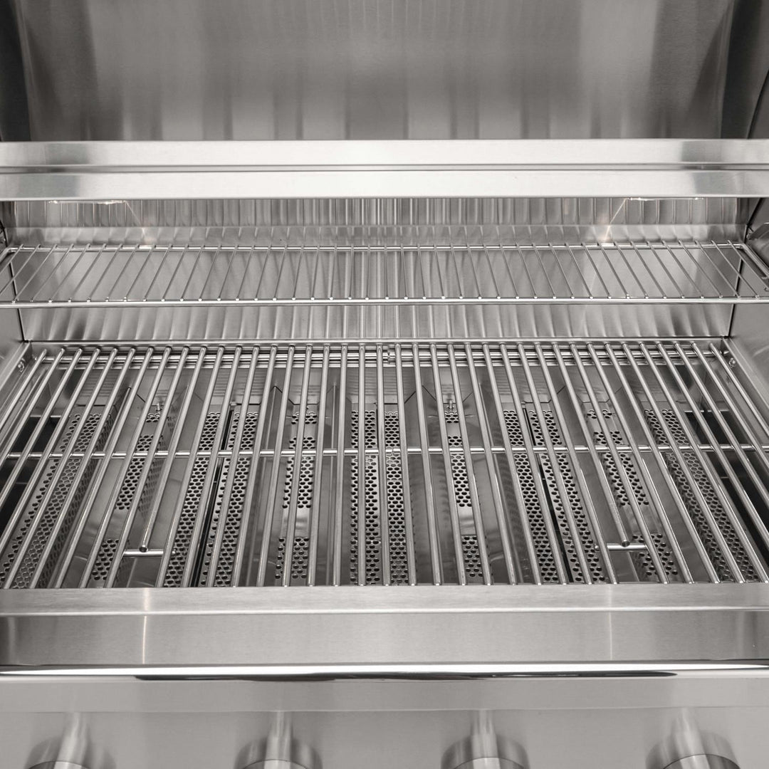 Coyote CL-Series 36-in 4-Burner Built-In Gas Grill w/ Lift-Assist Hood & Safety Valve - C3CL36