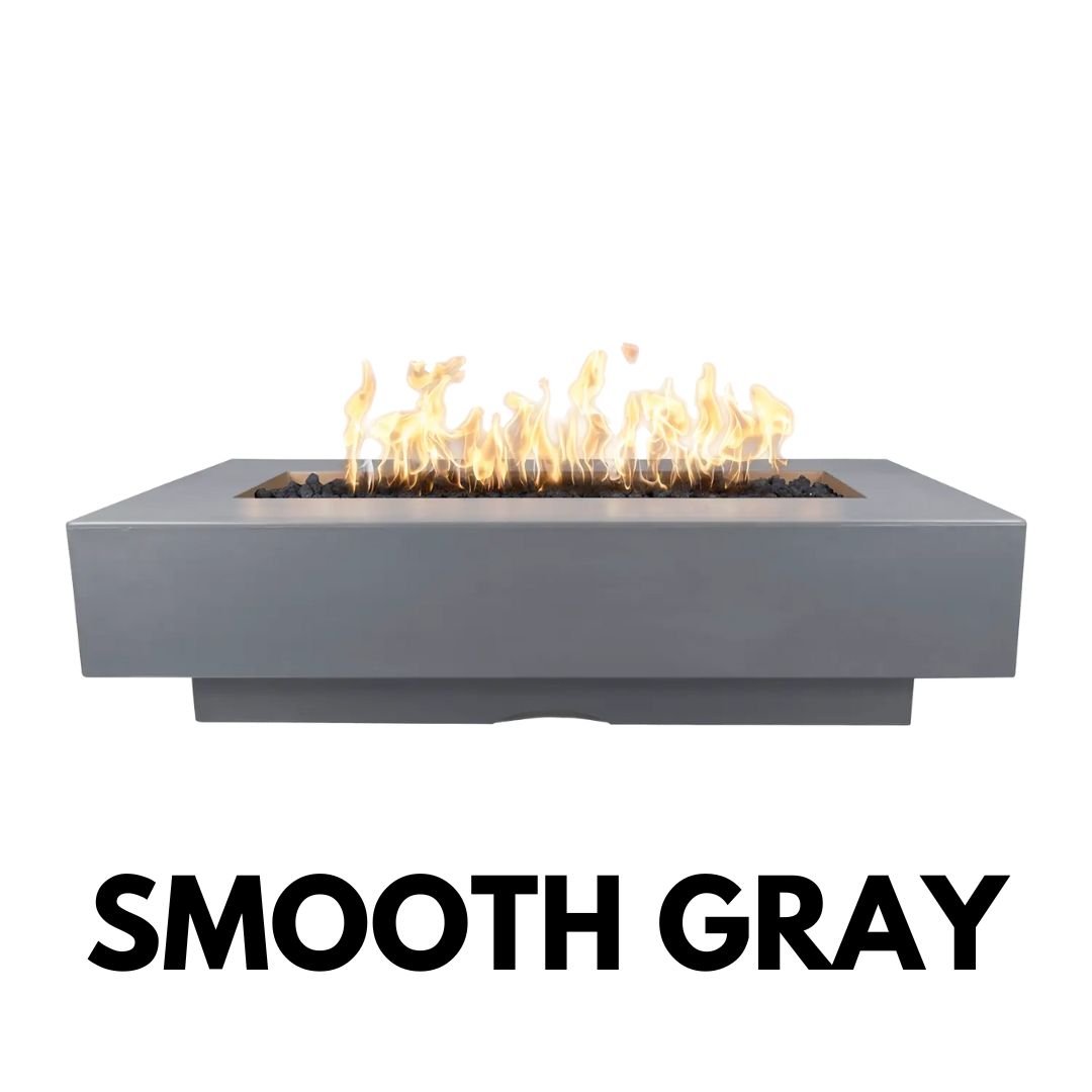 The Outdoor Plus Del Mar Fire Pit 96" in GFRC Concrete