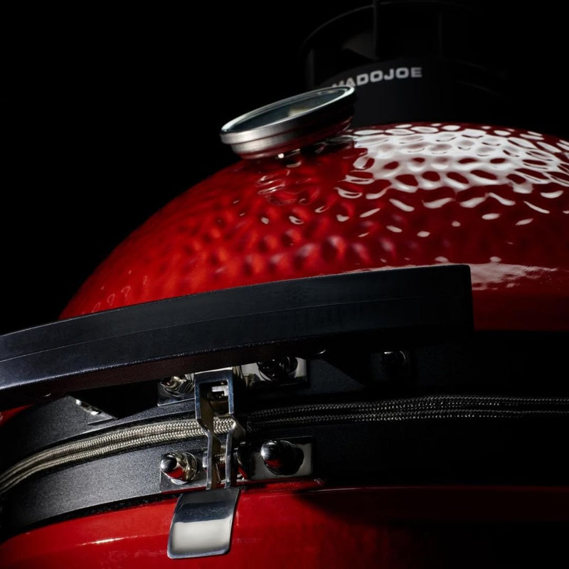 Kamado Joe Classic Joe III Standalone 18-inch Charcoal Grill in Red, Grill Gripper, and Ash Tool - KJ15040721