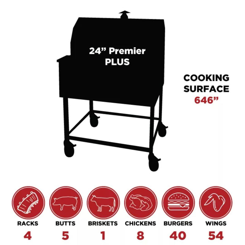 Smokin Brothers “24” Premier Plus Grill