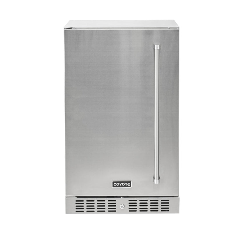 Coyote 21 Inch 4.1 Cu. Ft. Built-In Refrigerator - C121R-S