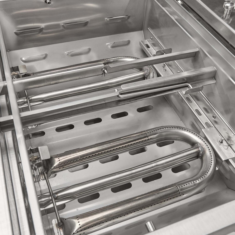 Coyote 50-in Built-In Gas Grill / Flat Top Combo - C3CO50