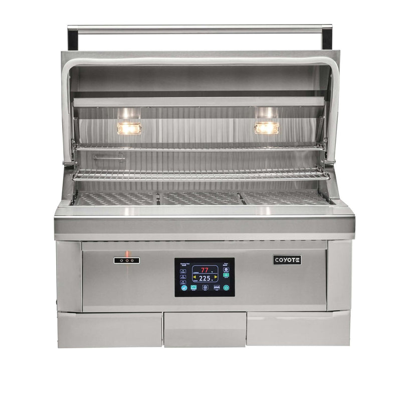 Coyote 36 Inch Built-in Pellet Grill - C2P36