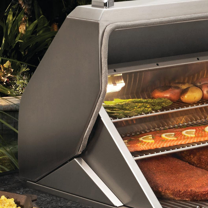 Twin Eagles Wi-Fi Controlled 36-Inch Stainless Steel Pellet Grill and Smoker with Optional Rotisserie On Deluxe Cart - TEPG36 + TEPGB36
