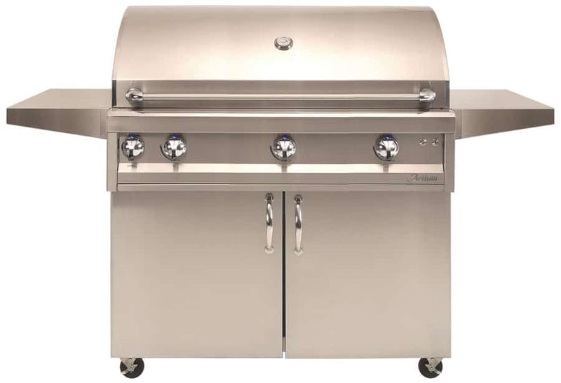 Artisan Professional 42-Inch 3-Burner Freestanding Gas Grill With Rotisserie - ARTP-42C