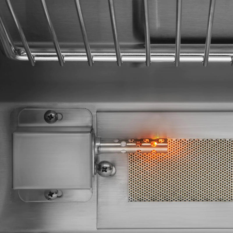 Twin Eagles 36-Inch 3-Burner Gas Grill (Optional Sear Zone/Rotisserie) On Deluxe Cart - TEBQ36 + TEGB36SD-B