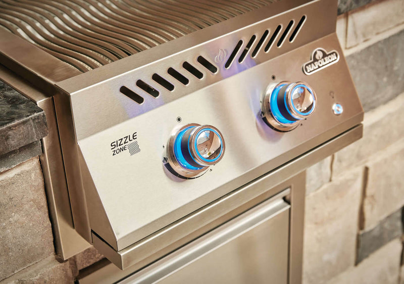 Napoleon Built-In 700 Series Natural Gas Dual Infrared Burner - BIB18IRNSS