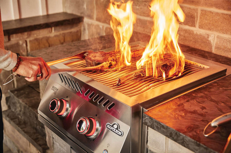 Napoleon Built-In 700 Series Natural Gas Dual Infrared Burner - BIB18IRNSS
