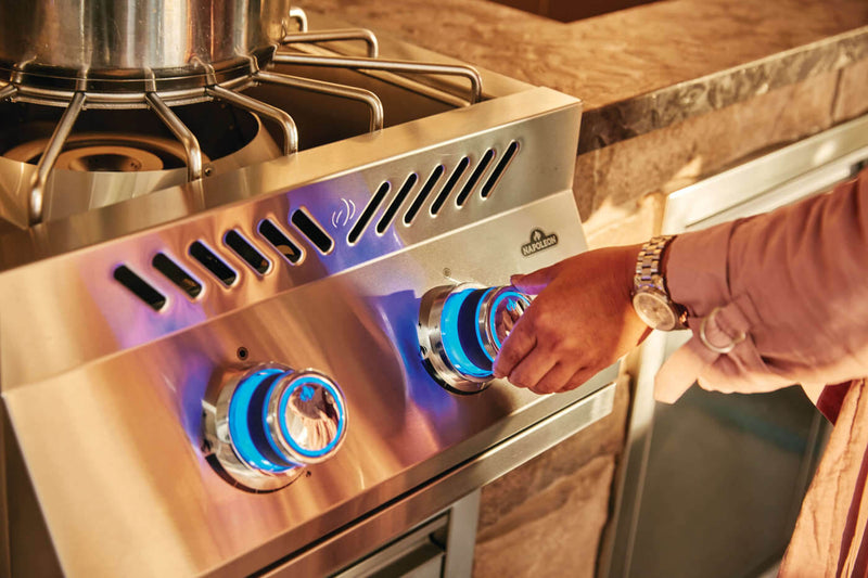 Napoleon Built-In 700 Series Natural Gas Power Burner - BIB18PBNSS